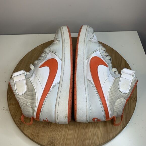 Nike Court Borough Mid 2 CD7782-008 White Basketball Womens Size 7 Shoes - Picture 6 of 8